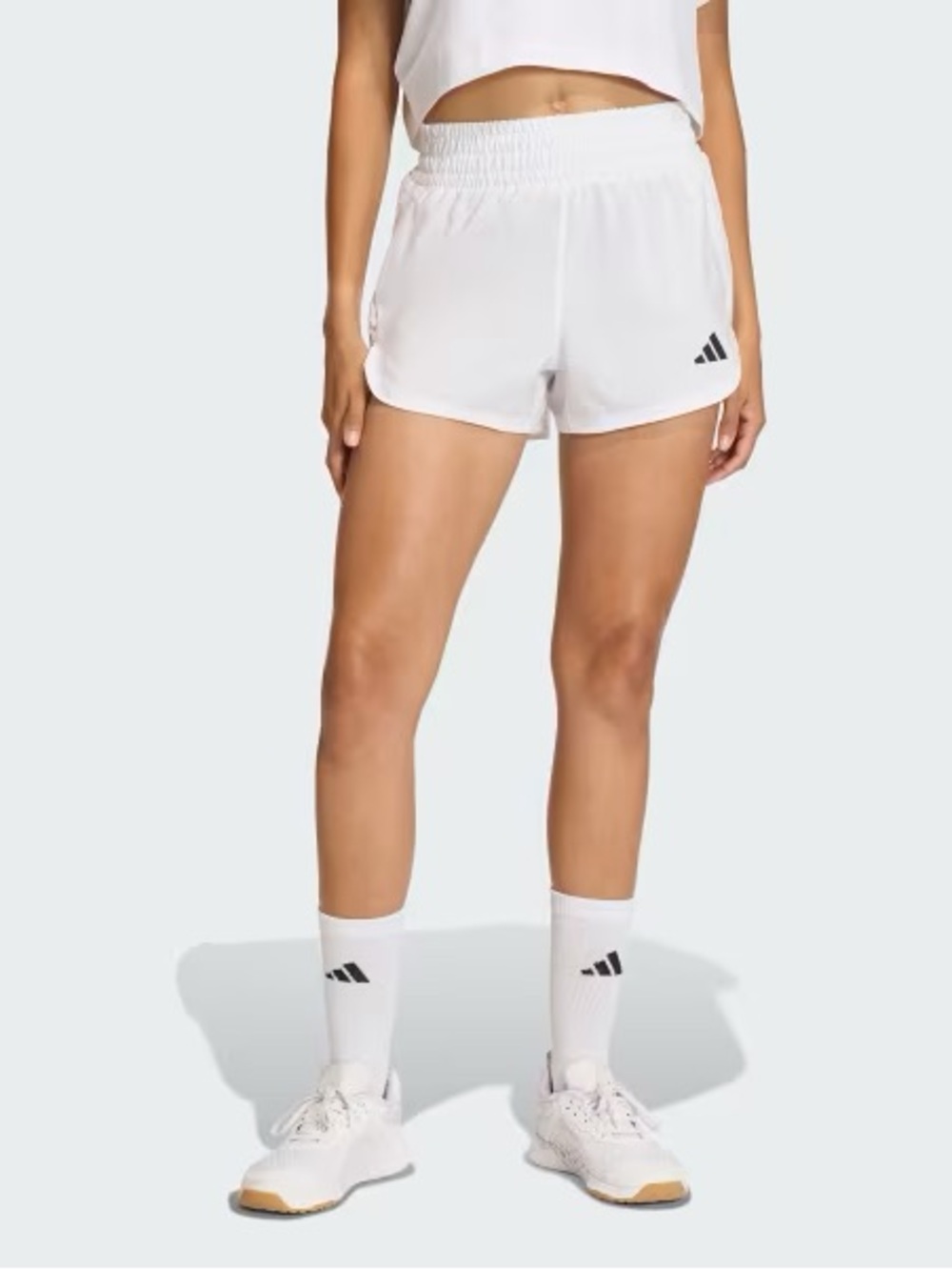 NWT Adidas Pacer Women’s 3” High Rise Shorts